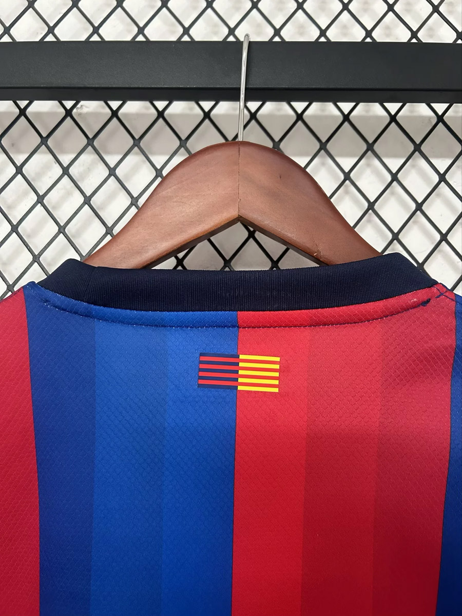 26_27 Barcelona Home Soccer Jersey 8